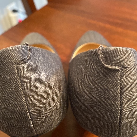 Nine West Black|White Herringbone fabric size 7.5 - Picture 9 of 10